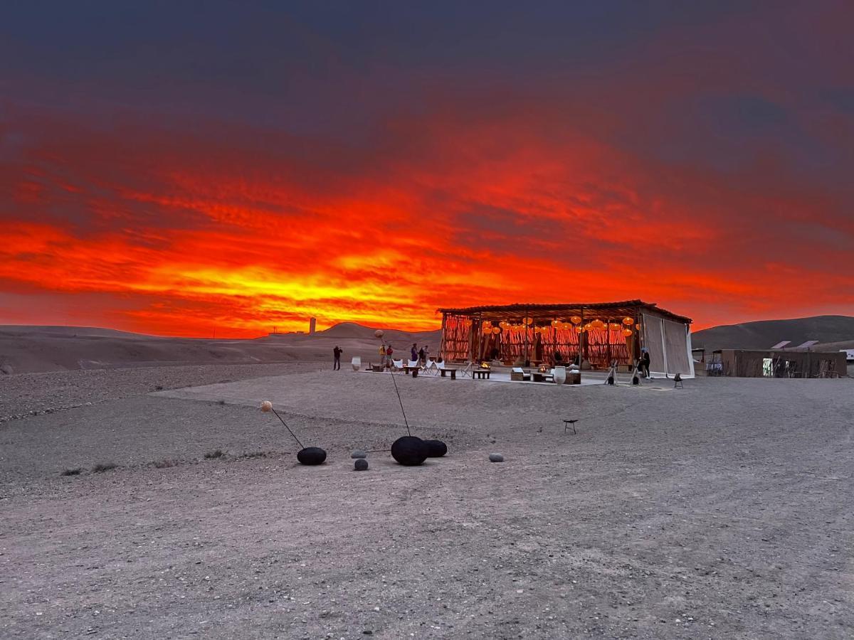 Hotel Alkamar Camp Agafay El Karia Exteriér fotografie