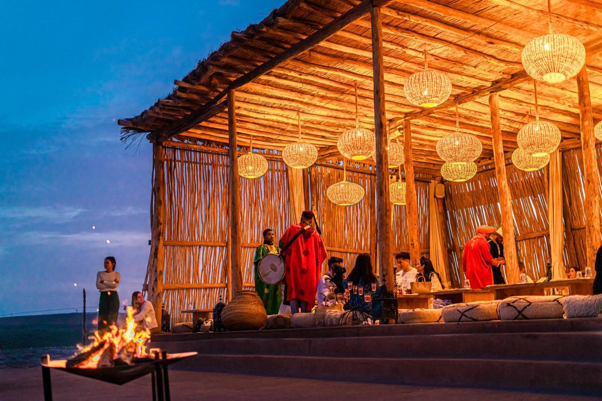 Hotel Alkamar Camp Agafay El Karia Exteriér fotografie