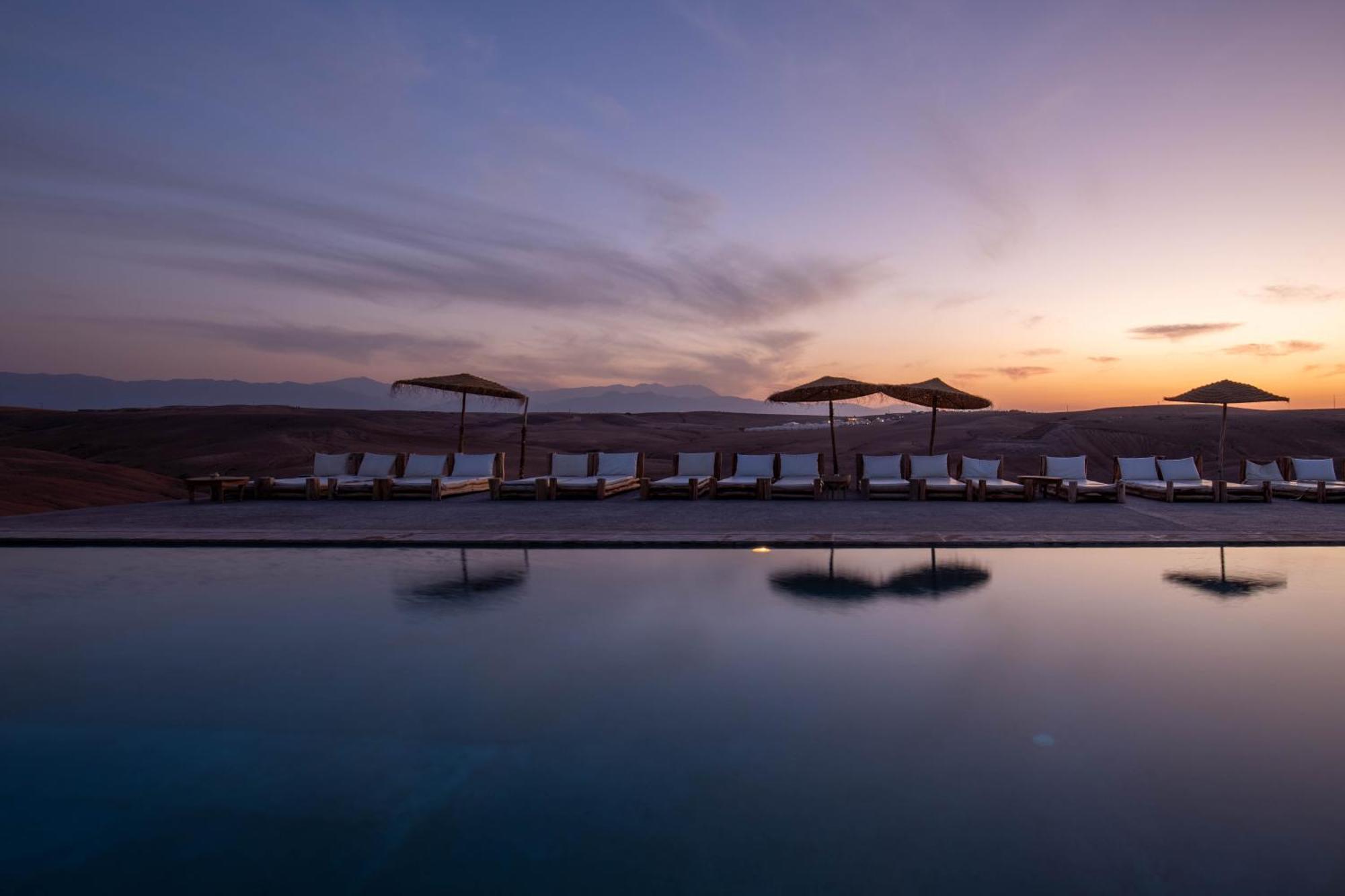 Hotel Alkamar Camp Agafay El Karia Exteriér fotografie