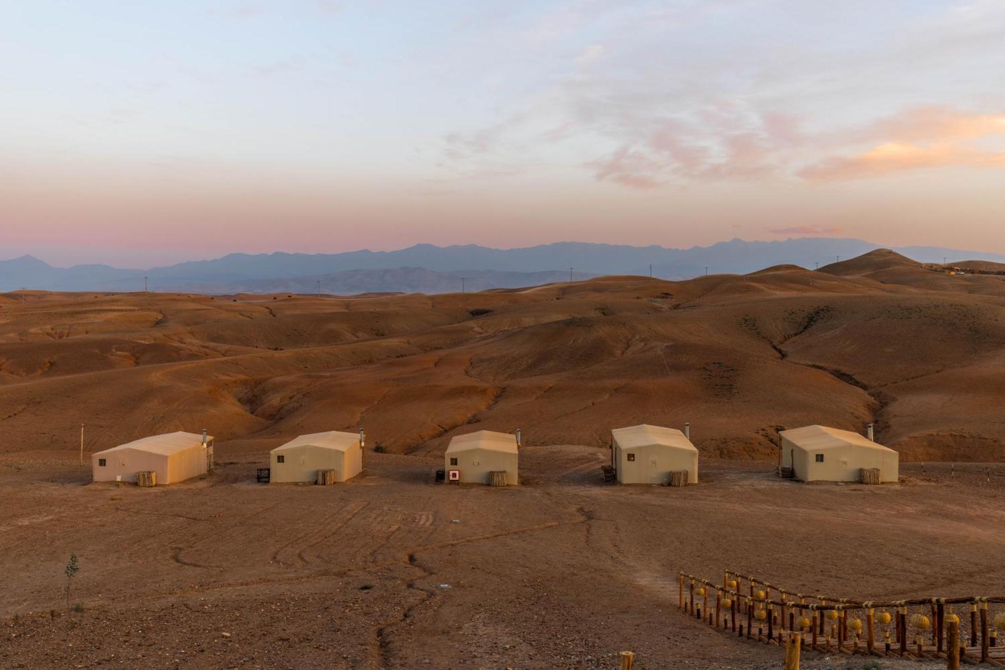 Hotel Alkamar Camp Agafay El Karia Exteriér fotografie