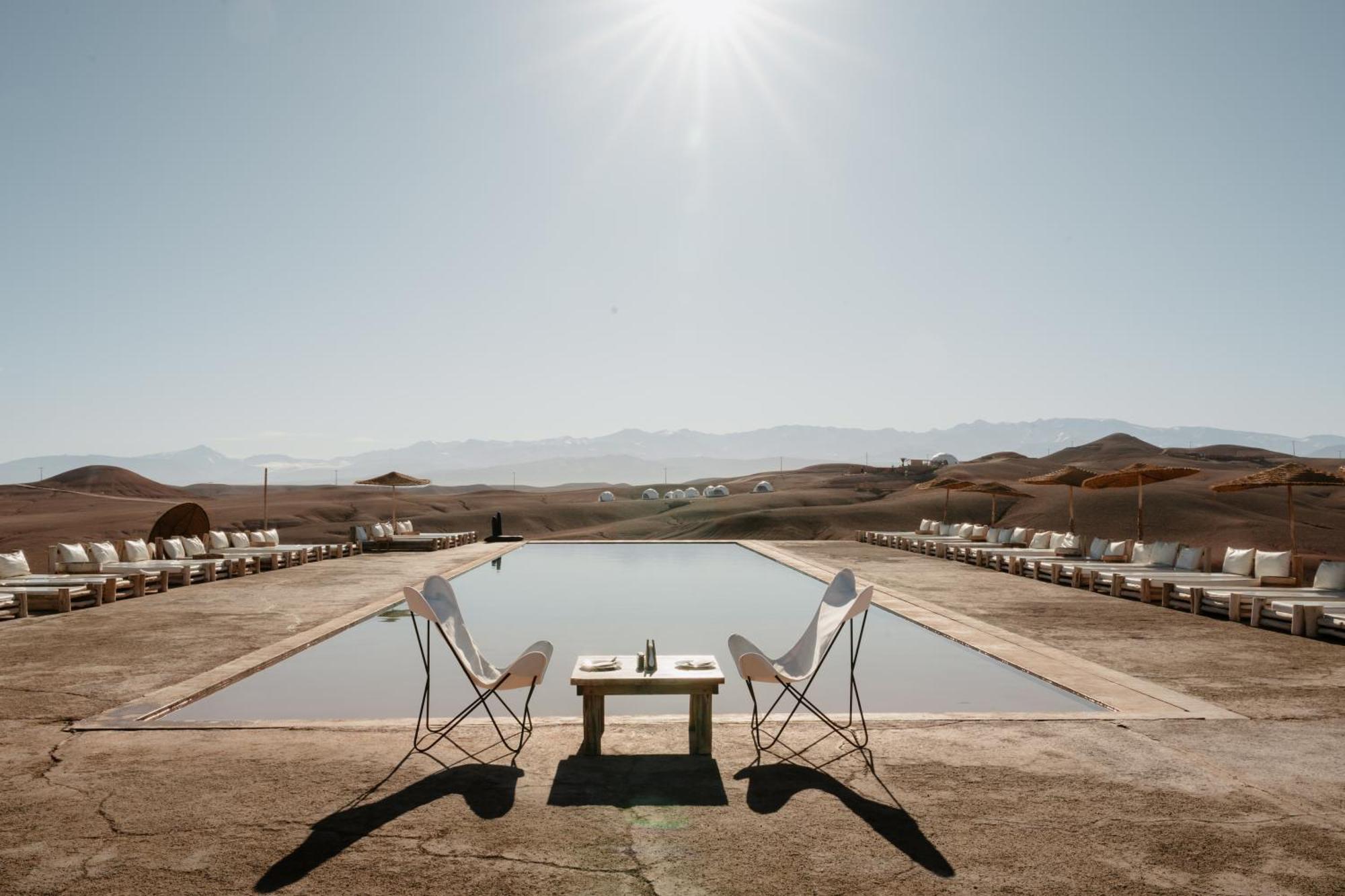 Hotel Alkamar Camp Agafay El Karia Exteriér fotografie