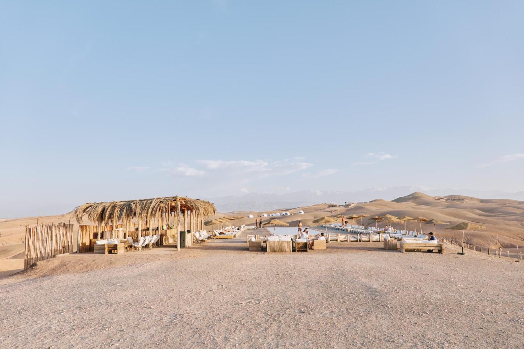 Hotel Alkamar Camp Agafay El Karia Exteriér fotografie